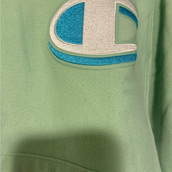 Champion Mint Green Crew Neck Sweater - Picture 3 of 7